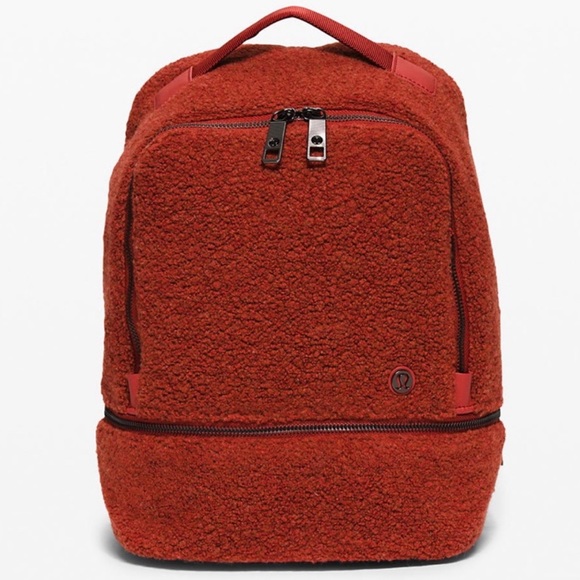lululemon athletica Handbags - Lululemon City Adventurer Sherpa Fleece Backpack